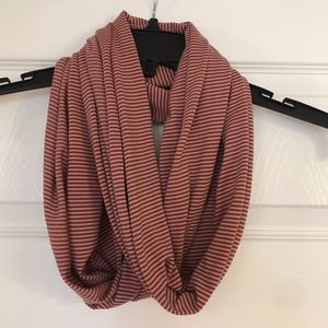 Striped Infinity Scarf